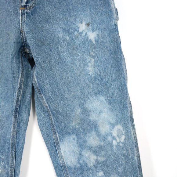 Vintage Carhartt Custom Dyed Dungaree Jeans 30x30 - Picture 4 of 9